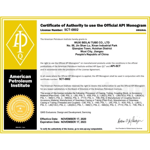The two integration management system evaluation certificate